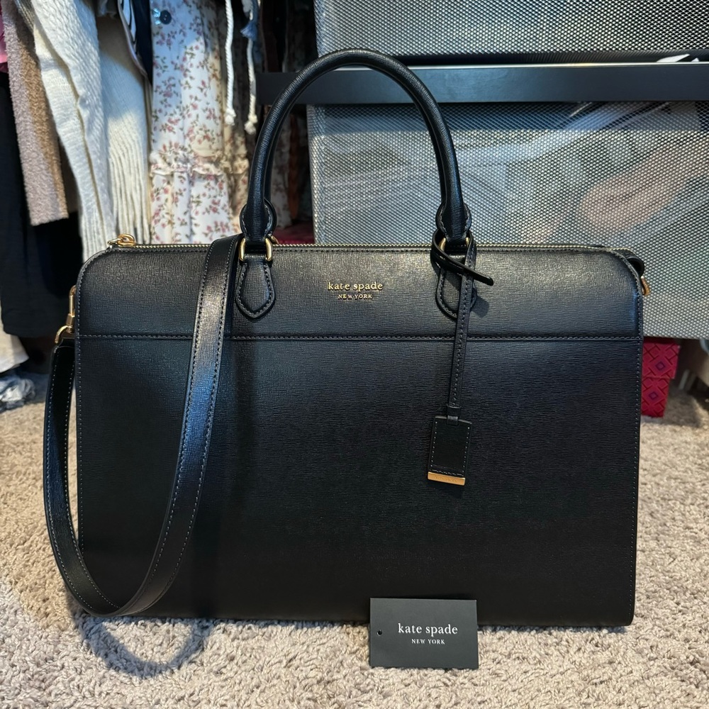 Kate Spade Morgan Laptop Bag (saffiano leather)